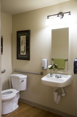 Private Rehabilitation Suite Restroom