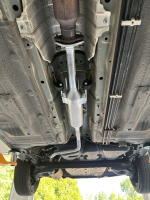 Exhaust replacement