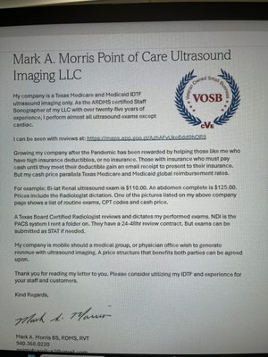 Mark A Morris Point Of Care Ultrasound Imaging