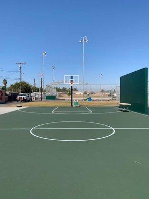 New Basketball Court