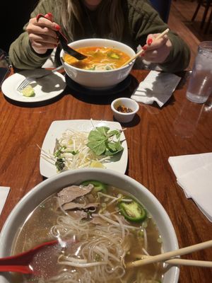 Pho and was supposed to be Bun Bo Hue (but it wasn't)