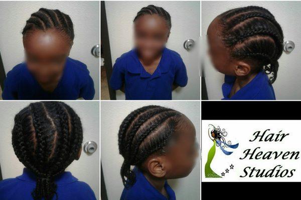 Kids Design Cornrows