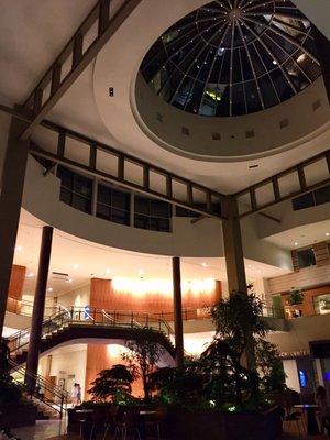 The Atrium at Bellevue Place - really pretty!