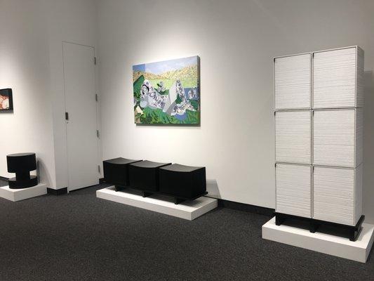 Dinorá Justice and John Eric Byers exhibitions in 2019.