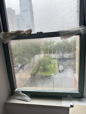 Window leakage