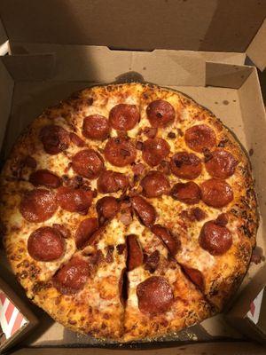 Pepperoni pizza