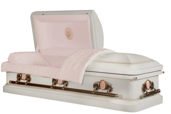 This is the Antique Cameo Rose casket I purchased from Star.  I took this picture off their site, I hope that's okay.