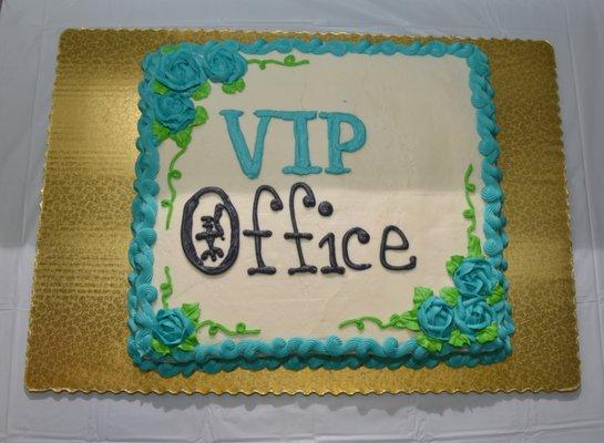 Grand Opening cake!