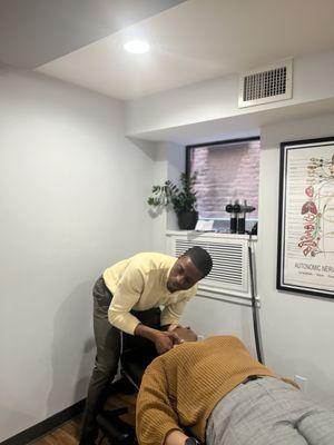 Chiropractic Adjustment