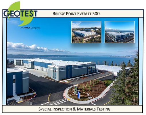 . GeoTest provided construction special inspection and laboratory materials testing services for this important local project!