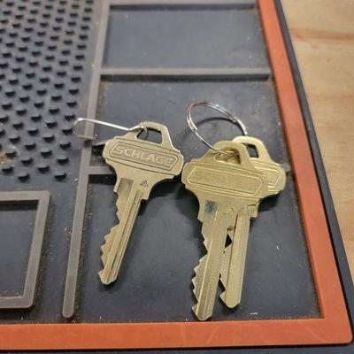 Green Lock & Key