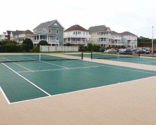 Another Quality Tennis Court Installation