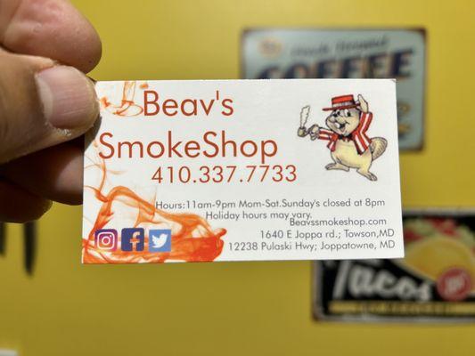 Beav's Smoke Shop