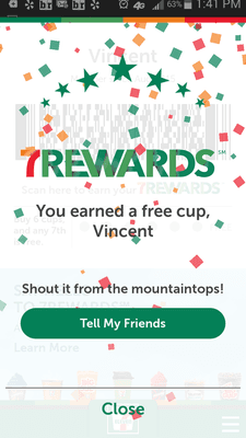 7-Eleven- they have a reward program