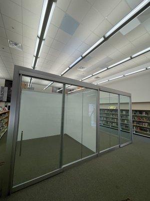 Glass wall partition system installation