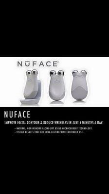 The NuFace device is one of the advanced modality options in the customized facial