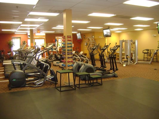 Check out our beautiful 6000 square foot fitness center!