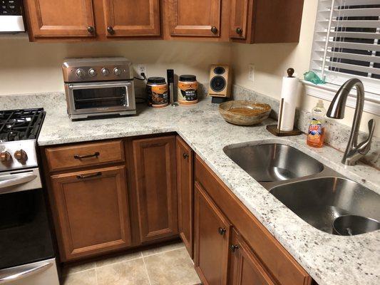 New countertops