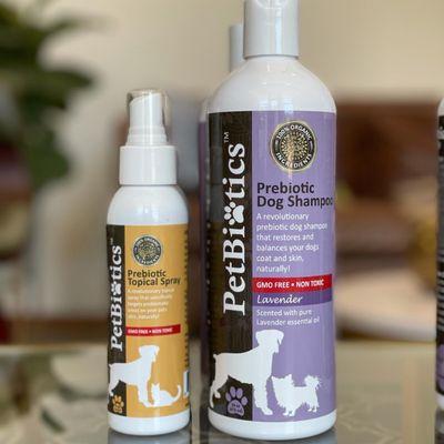 Dog care for itchy and sensitive skin.