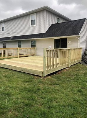 Patio decks!