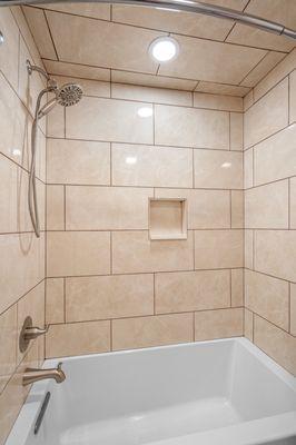 Complete shower remodel