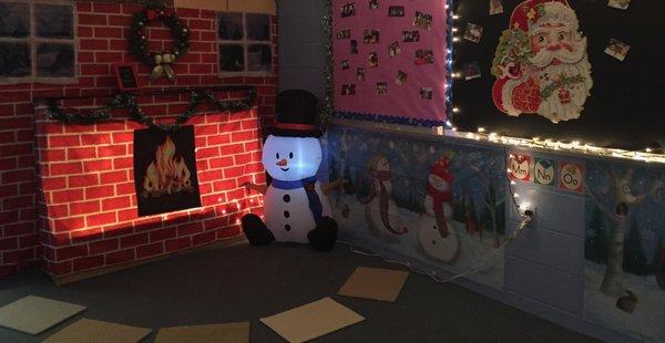 Waiting for Santa's visit here at Little Genius Academy, LLC Clifton NJ