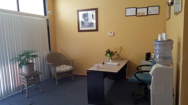 Angle View of Front Lobby Reception of Good Day Spa