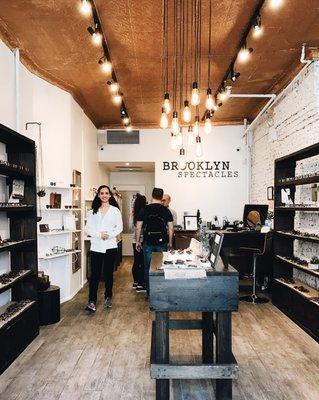 Interior of shop