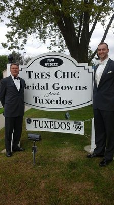 Tres Chic Bridal and Tuxedoes