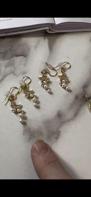 Custom made earrings