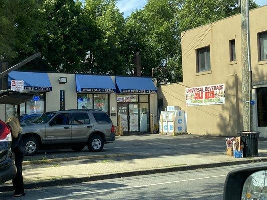 Unassuming beer store