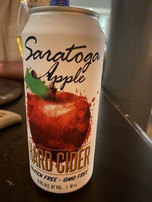 Saratoga apple hard cider