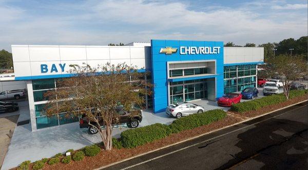 Bay Chevrolet is just a half-mile east of I-65 on Government Blvd.