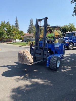 One ton of Jasper delivered