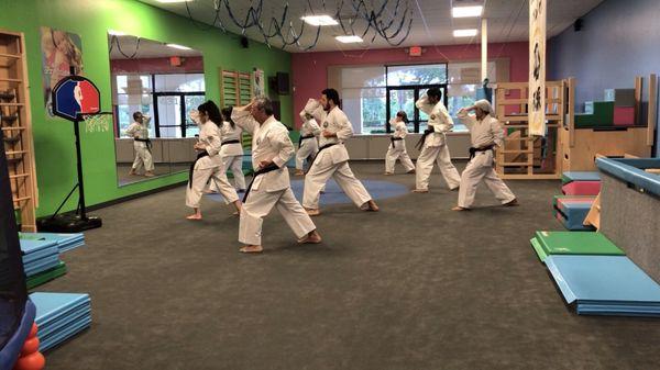 Monthly Black Belt classes.