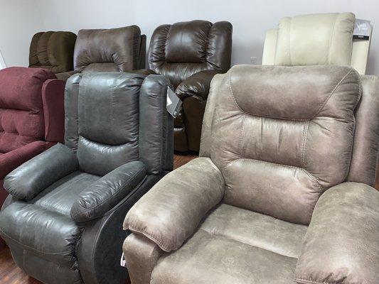 Recliner section