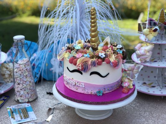 Unicorn Birthday Cake