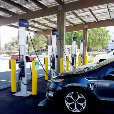 Solar with EV Charging Station