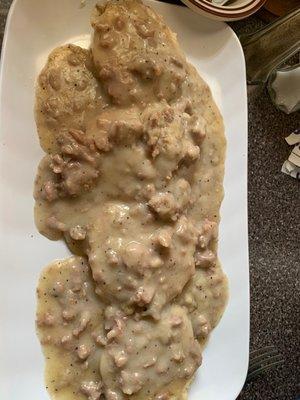 Biscuits and gravy