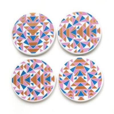 Coasters by Xenia Taler, one of our favorites!