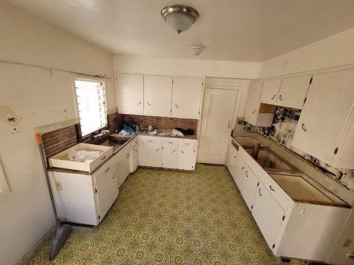 During the process of renovating an outdated kitchen