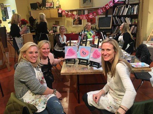 Fun painting party