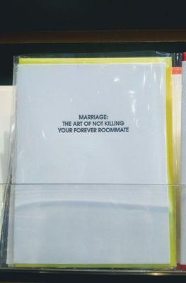 Have to love a shop with cards like this!