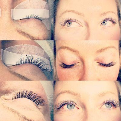 S/b studio classic and natural silk pro lashes by Miki Garcia