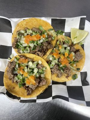 Steak tacos