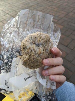 Blueberry rosemary scone