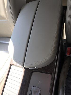 RDX Acura console reupholstering