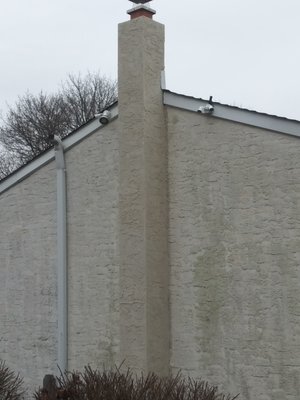 restoration chimney to match the house