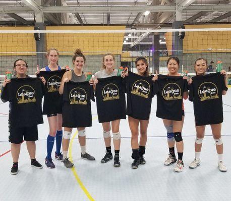 Women's Silver Division Champs