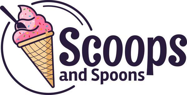 Scoops and spoons logo